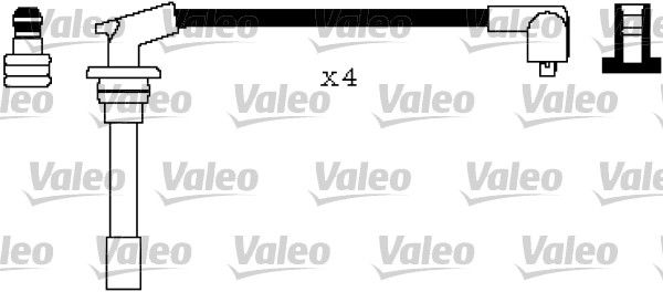 Zestaw przewodów zapłonowych VALEO 346654