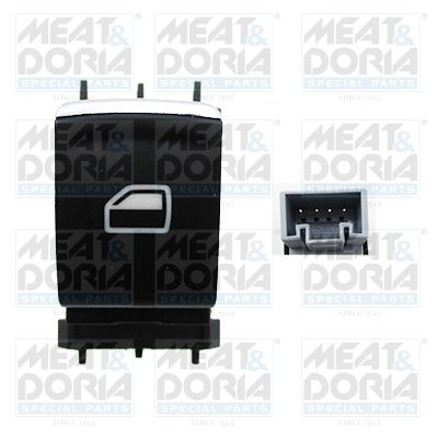Przełącznik, podnośnik szyby MEAT & DORIA 26163