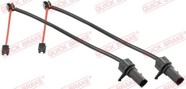 Styk ostrzegawczy, zużycie okładzin hamulcowych QUICK BRAKE WS0373A