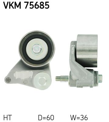 Rolka napinacza, pasek rozrządu SKF VKM75685