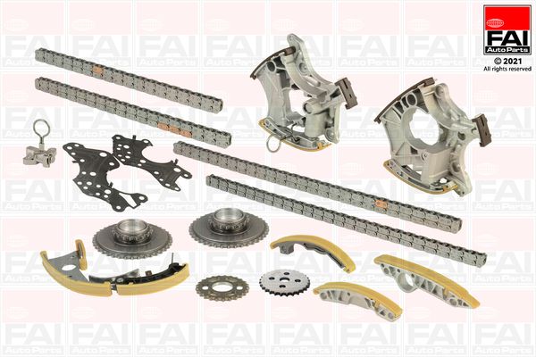 Zestaw łańcucha rozrządu FAI AutoParts tck247