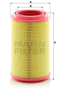 Filtr powietrza MANN-FILTER C26025