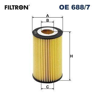 Filtr oleju FILTRON oe 688/7