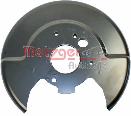 Panel rozbryzgiwujący, tarcza hamulcowa METZGER 6115118