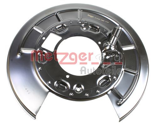 Panel rozbryzgiwujący, tarcza hamulcowa METZGER 6115180