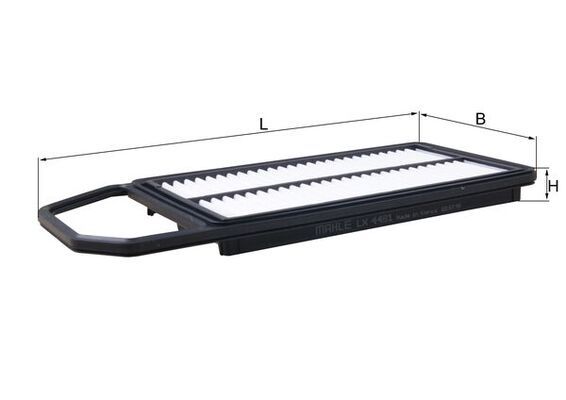 Filtr powietrza MAHLE LX4481