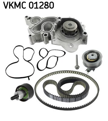 Pompa wody + zestaw paska rozrządu SKF vkmc 01280