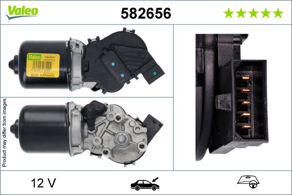 Silnik wycieraczek VALEO 582656