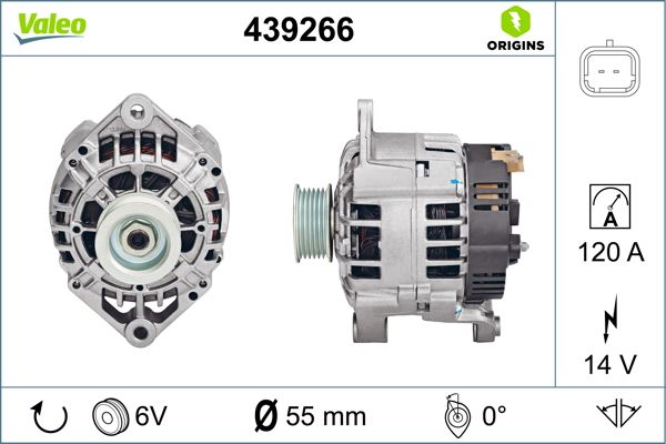 Alternator VALEO 439266