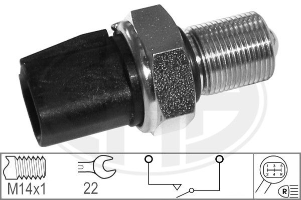 Przełącznik, światło cofania ERA 330594