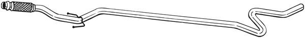 Rura wydechowa BOSAL 975-515