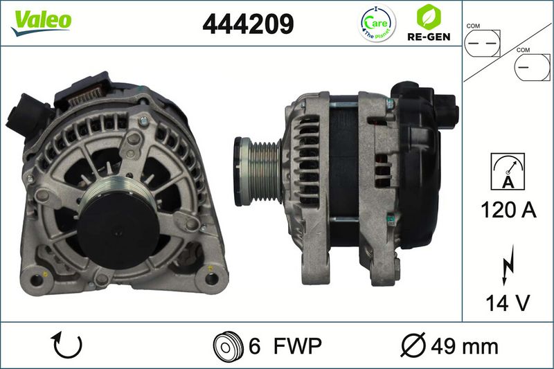 Alternator VALEO 444209