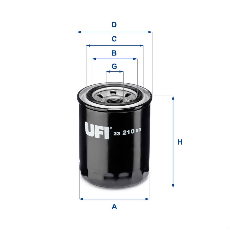 Filtr oleju UFI 23.210.00