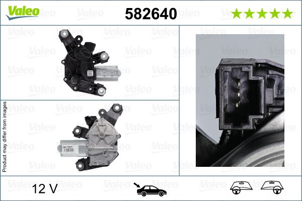 Silnik wycieraczek VALEO 582640