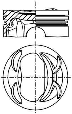 Tłok MAHLE 039PI00129000