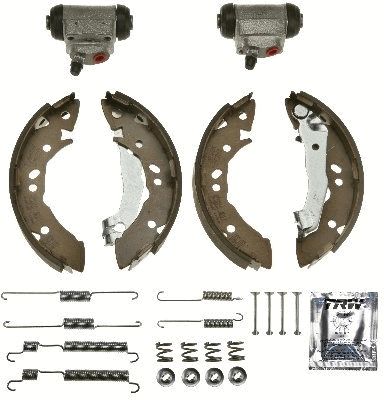 Zestaw szczęk hamulcowych TRW BK2607