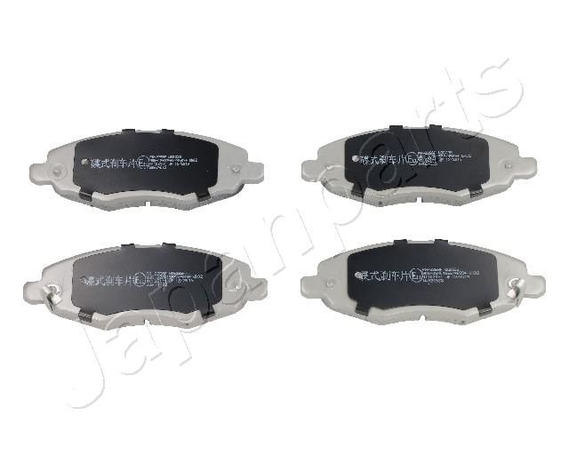 Zestaw klocków hamulcowych, hamulce tarczowe JAPANPARTS PA-225AF