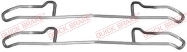 Zestaw akcesoriów, klocki hamulcowe QUICK BRAKE 109-1100