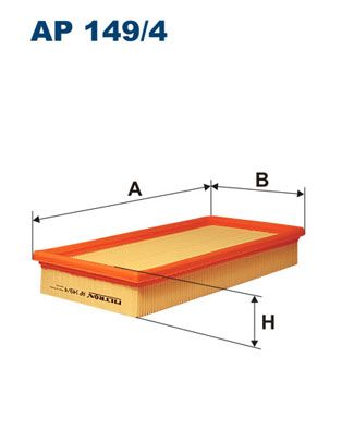 Filtr powietrza FILTRON ap 149/4