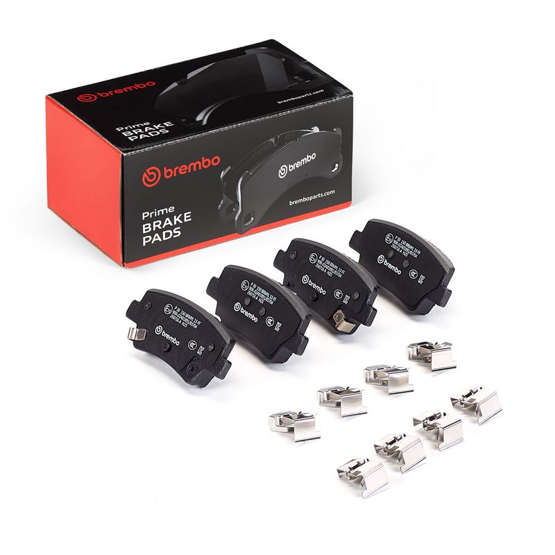 Zestaw klocków hamulcowych, hamulce tarczowe BREMBO P 30 150