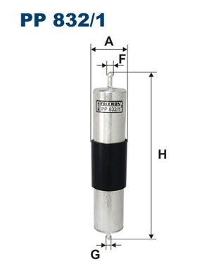 Filtr paliwa FILTRON pp 832/1