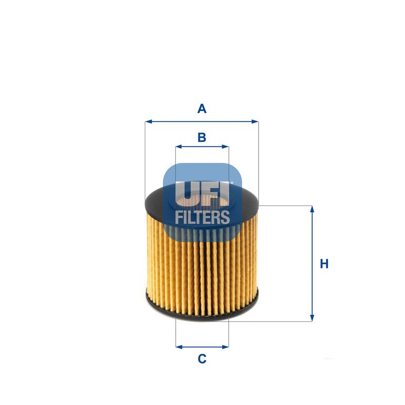 Filtr oleju UFI 25.086.00