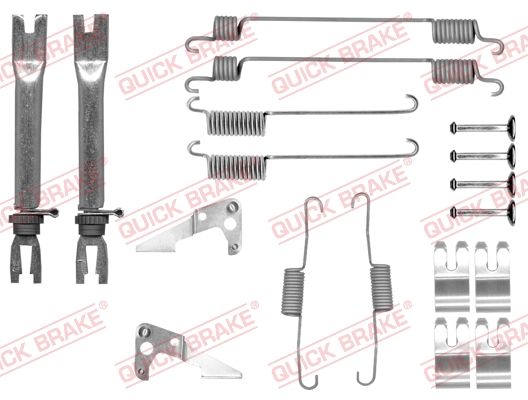 Zestaw akcesoriów, szczęki hamulcowe QUICK BRAKE 105-0030S-02
