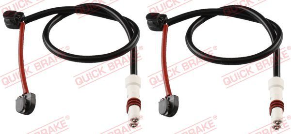Styk ostrzegawczy, zużycie okładzin hamulcowych QUICK BRAKE WS 0347 A