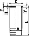 Tuleja cylindrowa KOLBENSCHMIDT 89352110