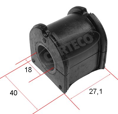 Zawieszenie, stabilizator CORTECO 80000474