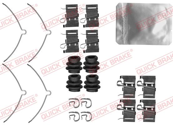 Zestaw akcesoriów, klocki hamulcowe QUICK BRAKE 109-0001