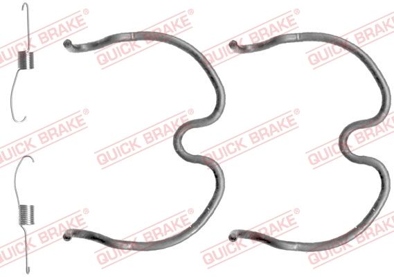 Zestaw akcesoriów, szczęki hamulcowe QUICK BRAKE 105-0837