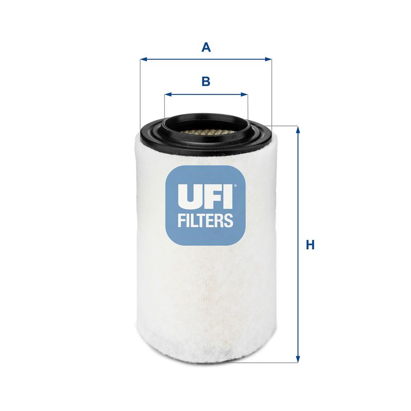 Filtr powietrza UFI 27.629.00