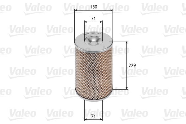 Filtr powietrza VALEO 585712