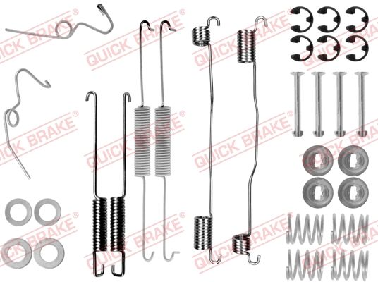Zestaw akcesoriów, szczęki hamulcowe QUICK BRAKE 105-0624