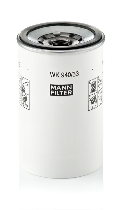 Filtr paliwa MANN-FILTER wk 940/33 x