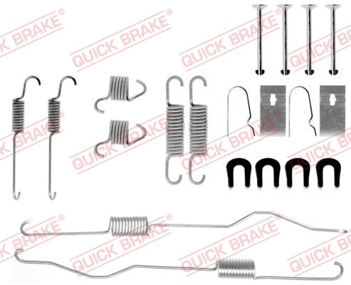 Zestaw akcesoriów, szczęki hamulcowe QUICK BRAKE 105-0694