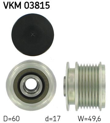 Alternator - sprzęgło jednokierunkowe SKF VKM03815