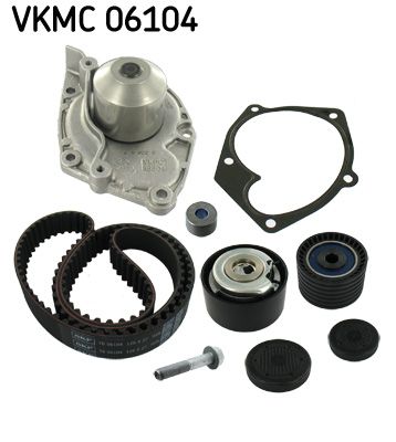 Pompa wody + zestaw paska rozrządu SKF VKMC06104