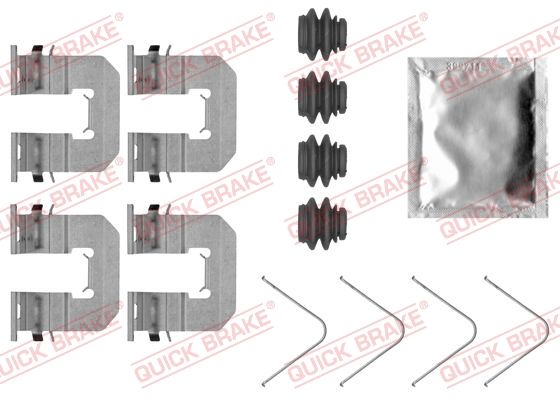 Zestaw akcesoriów, klocki hamulcowe QUICK BRAKE 109-0068