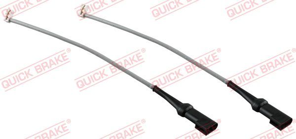 Styk ostrzegawczy, zużycie okładzin hamulcowych QUICK BRAKE ws 0328 a