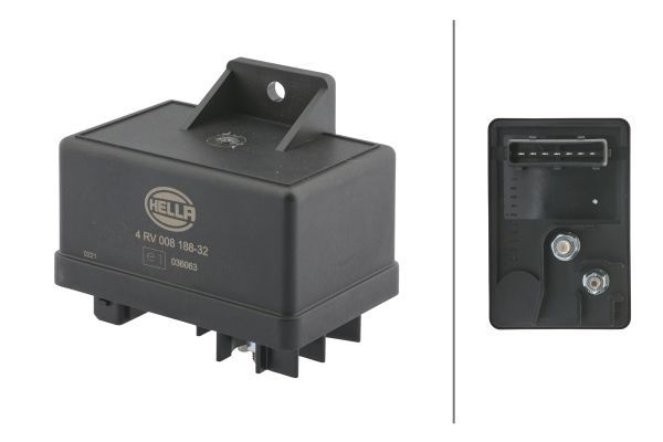 Sterownik, czas żarzenia HELLA 4RV008188-321