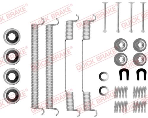 Zestaw akcesoriów, szczęki hamulcowe QUICK BRAKE 105-0543