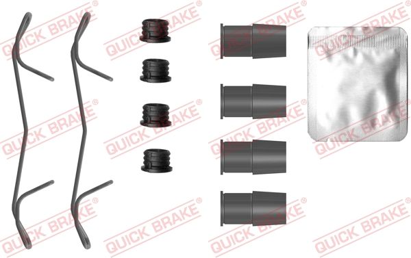 Zestaw akcesoriów, klocki hamulcowe QUICK BRAKE 109-0125