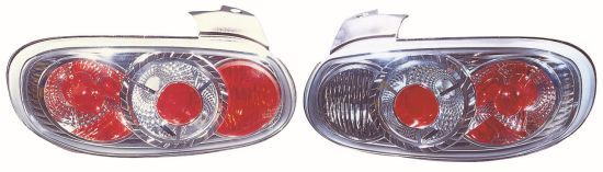 Zestaw lampy tylnej ABAKUS 216-1956PXLD-BE