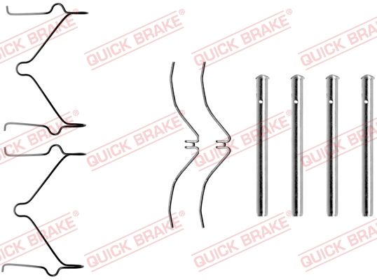 Zestaw akcesoriów, klocki hamulcowe QUICK BRAKE 109-1126