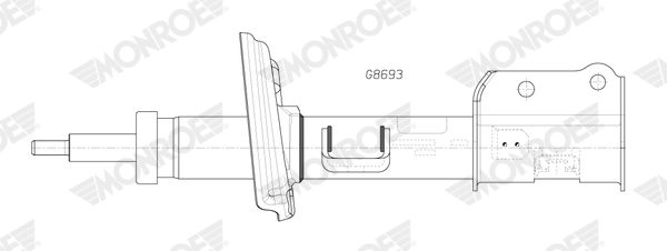 Amortyzator Monroe G8693