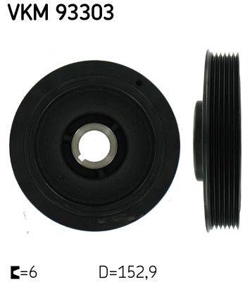 Koło pasowe, wał korbowy SKF VKM93303