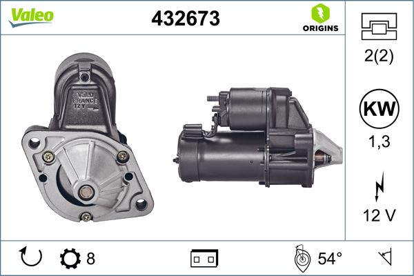 Rozrusznik VALEO 432673