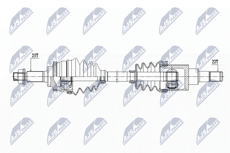 Wał napędowy NTY NPW-SU-033